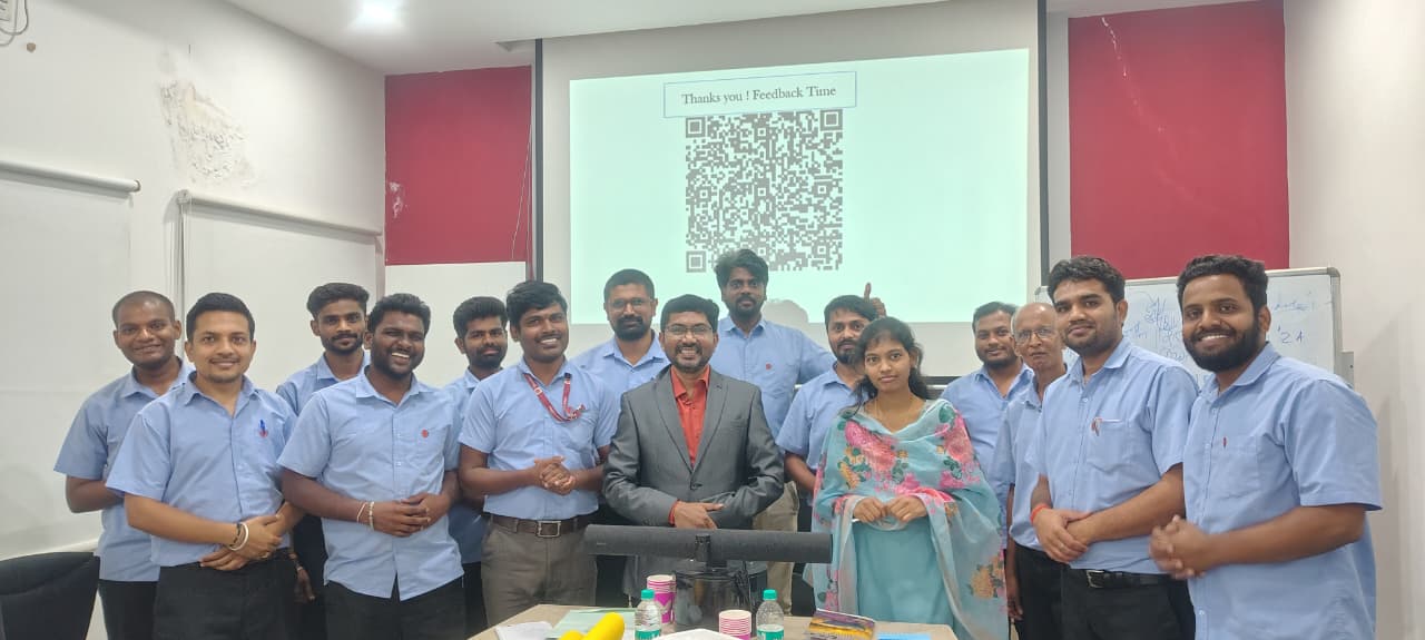 M David Raj Conducts Full-Day Training at Thermocables, Jadcherla