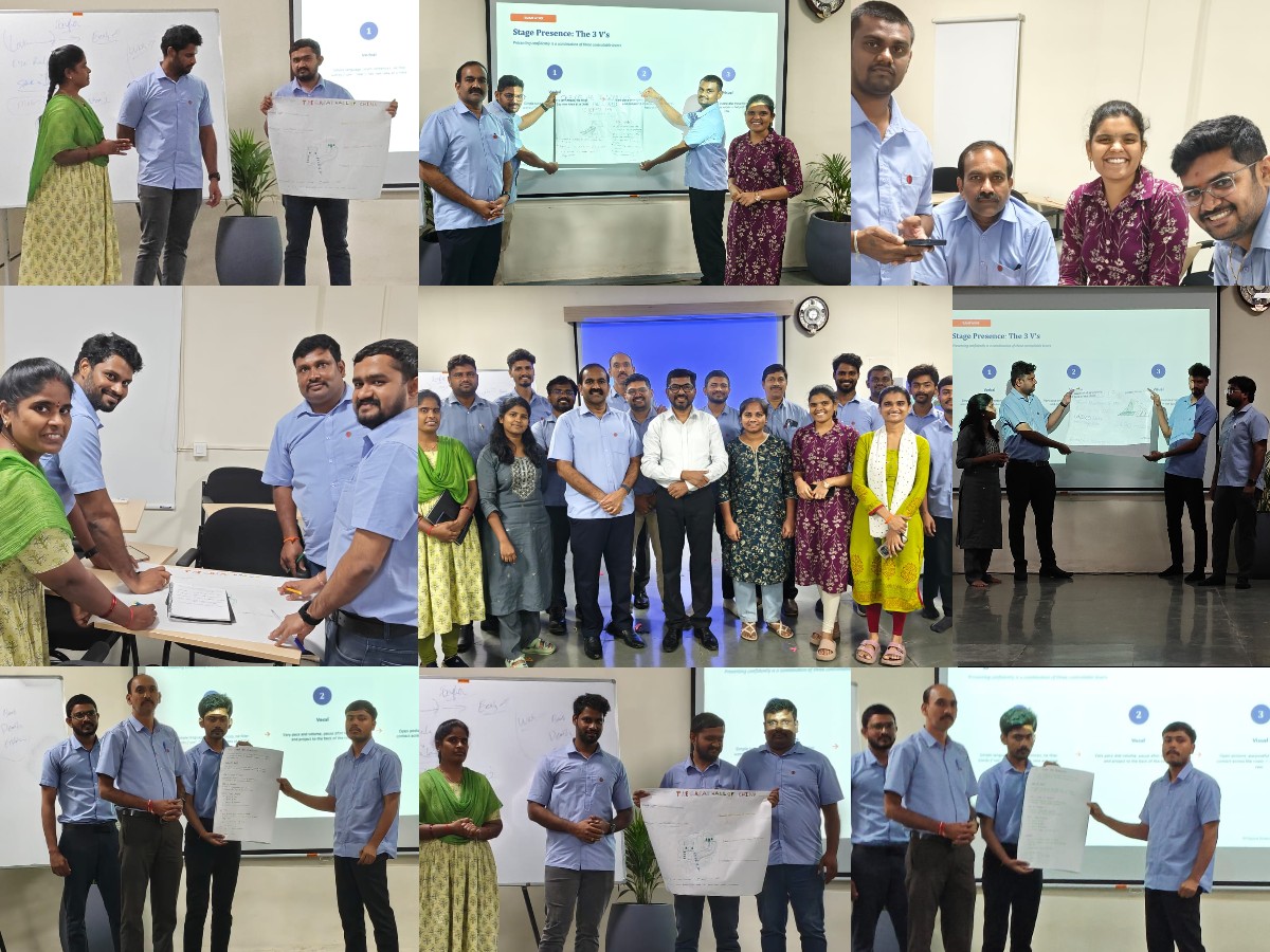 M Square Motivation Conducts Communication & Presentation Skills Training for Thermopads Pvt Ltd, Hyderabad
