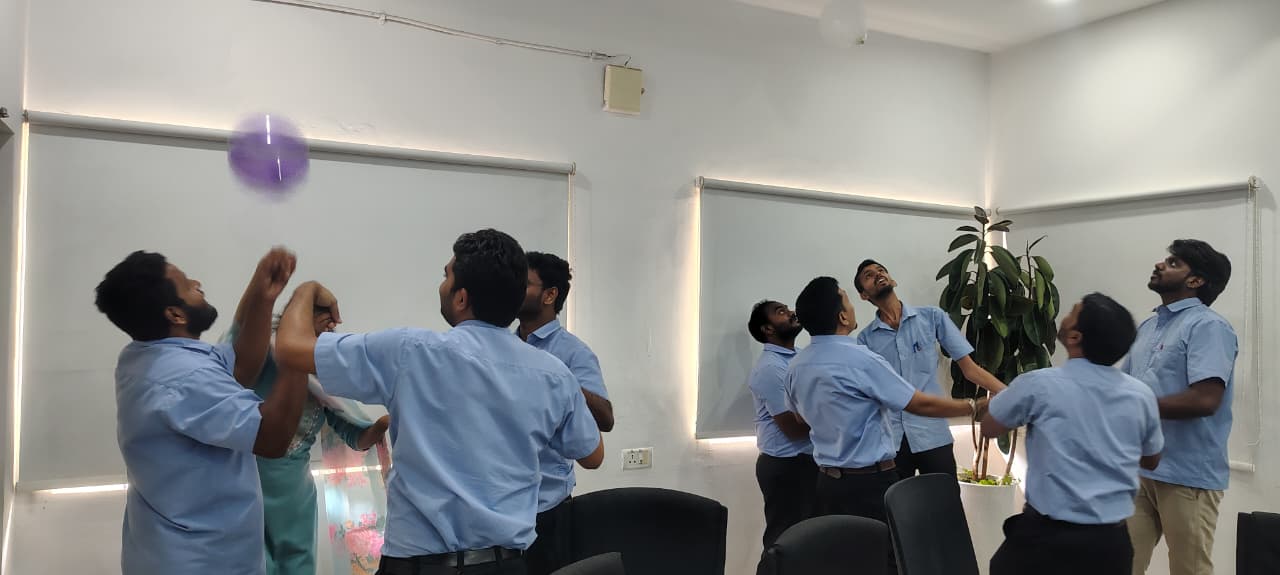 Active learning and confidence-building drills during the soft skills module