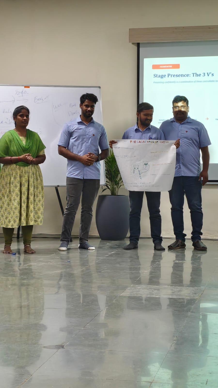 Interactive corporate upskilling program at Thermopads led by M David Raj