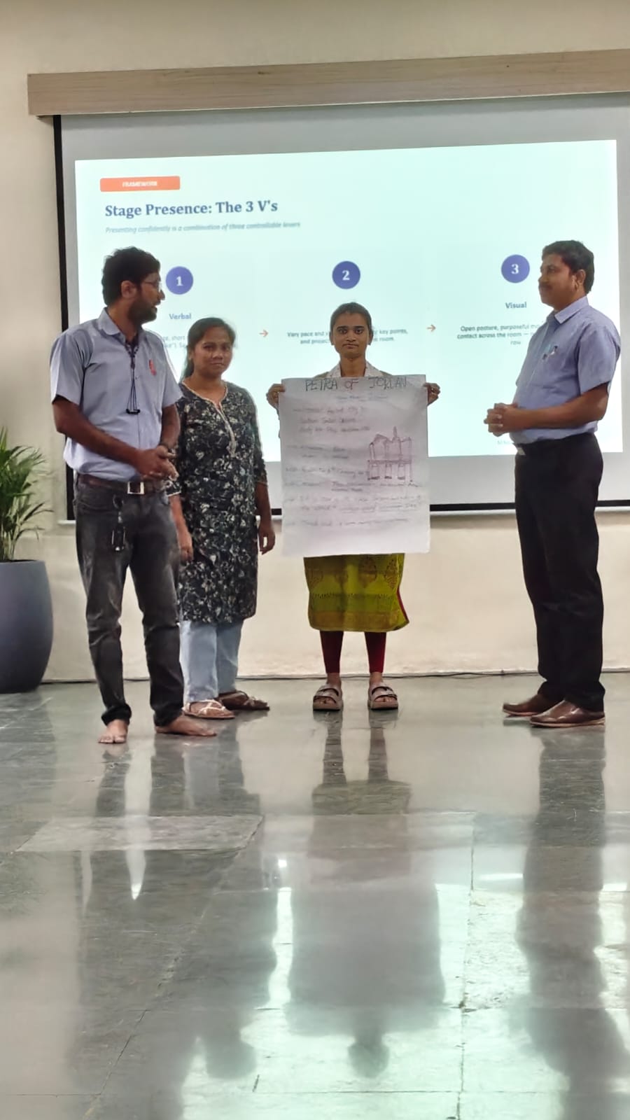 M David Raj facilitating real-time scenario evaluations with Thermopads staff