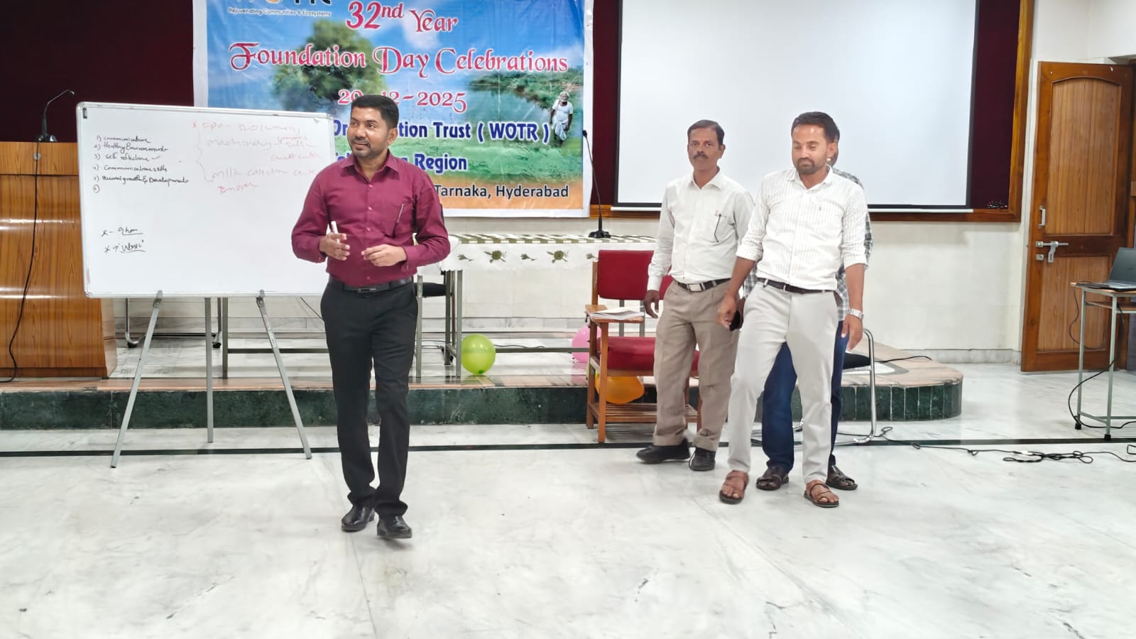 NGO WOTR _ Leadership Training _ Hyderabad