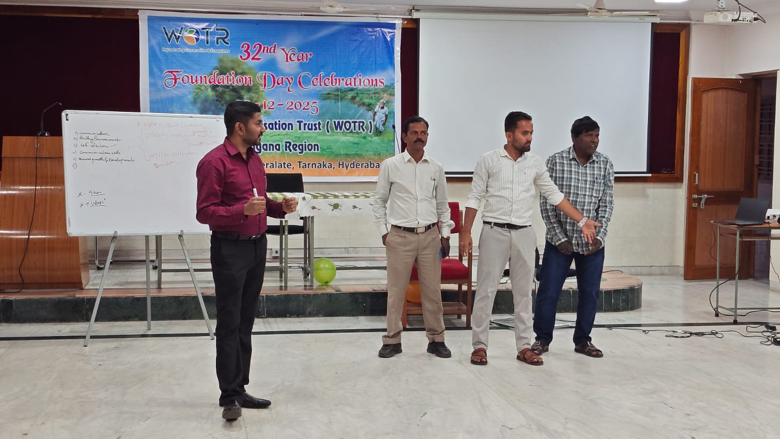 NGO WOTR _ Leadership Training _ Hyderabad