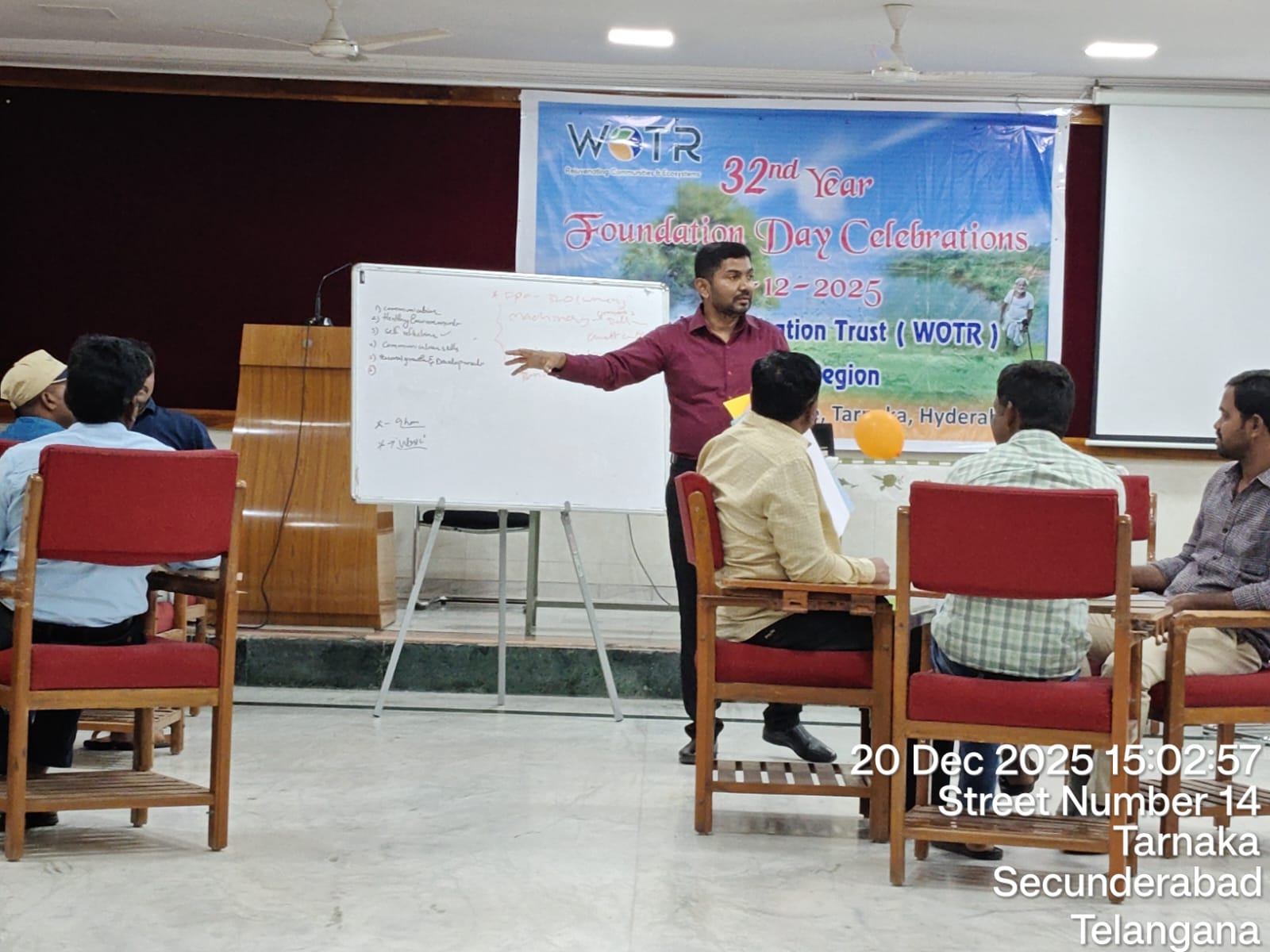 NGO WOTR _ Leadership Training _ Hyderabad