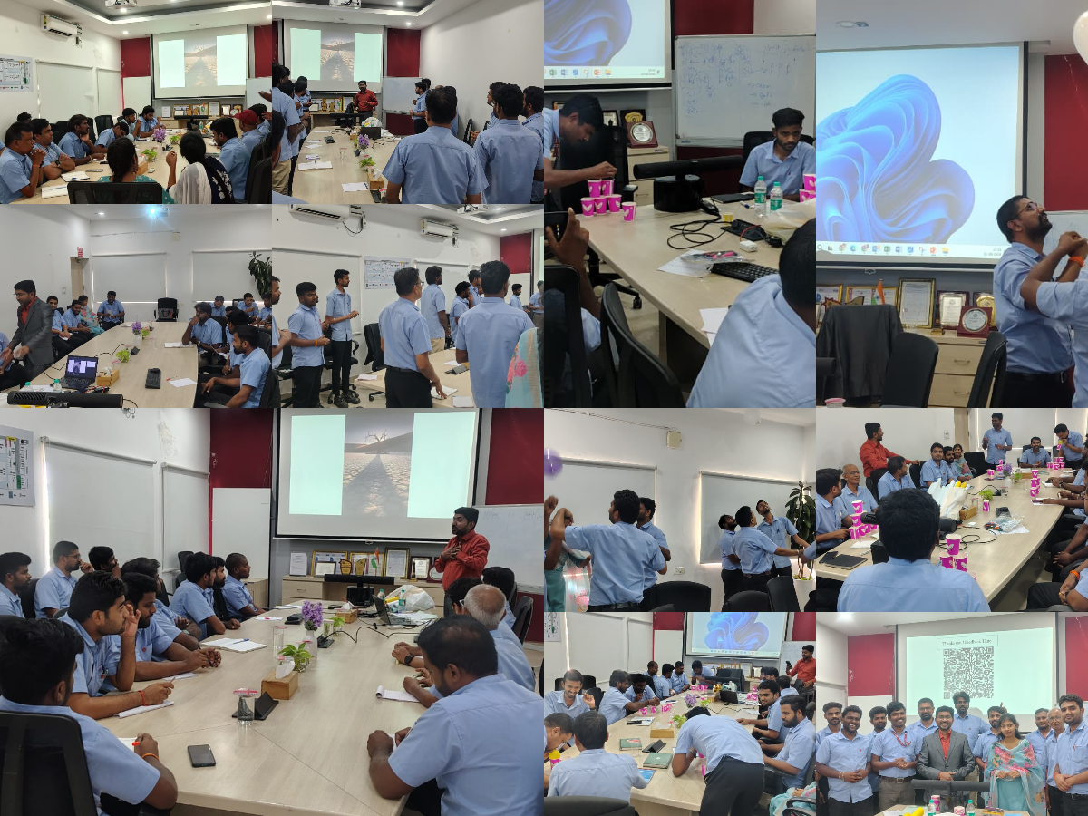 Visual highlights from M Square Motivation training program at Thermo Cables